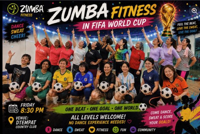 Friday Night Zumba｜D'Tempat Country Club 今晚一起跳