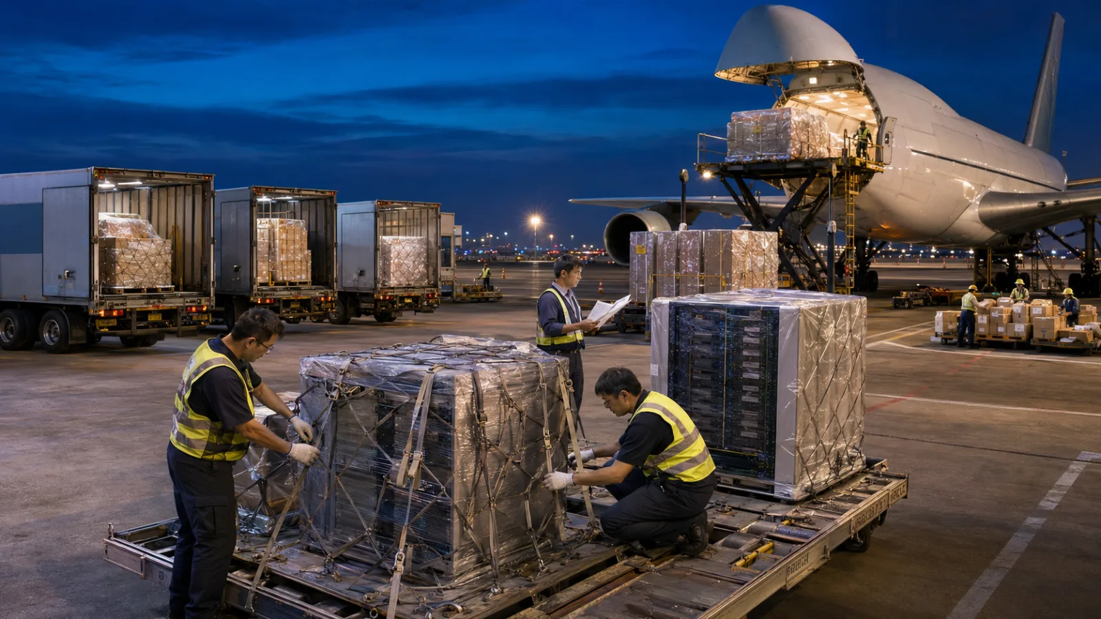 AI 晚報｜2026/07/29：AI 晶片取代電商成為亞洲空運新引擎，台灣與東南亞貨運航線正在被重新改寫