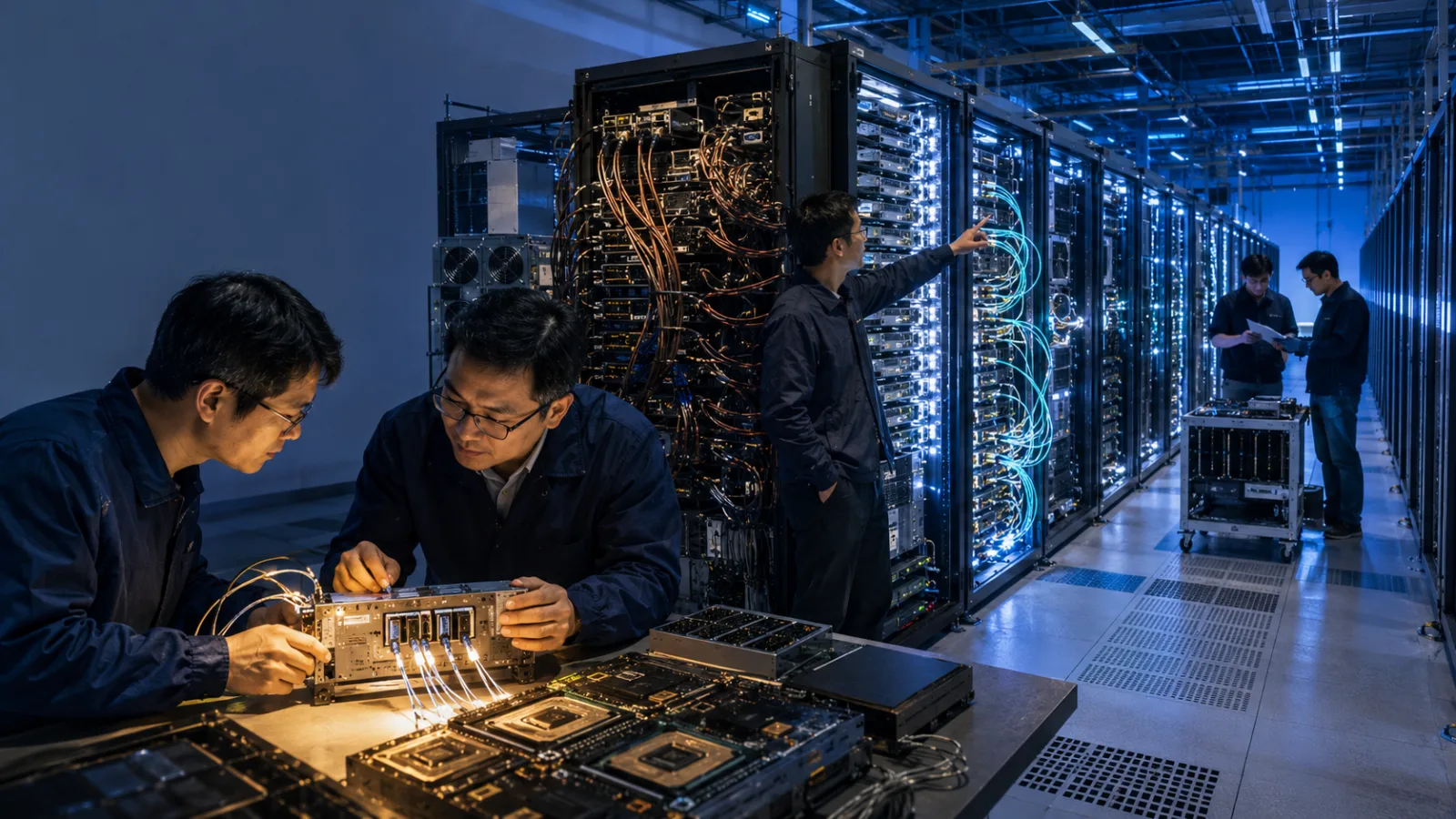 AI 晶片已經算得夠快，為什麼現在還要改用「光」來搬資料？