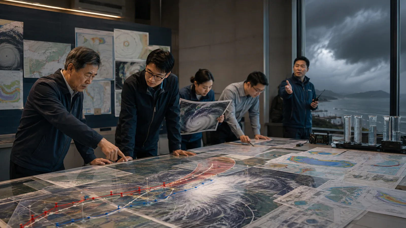 AI 已經能把颱風登陸算到 30 分鐘內，為什麼還不能取代傳統氣象預報？