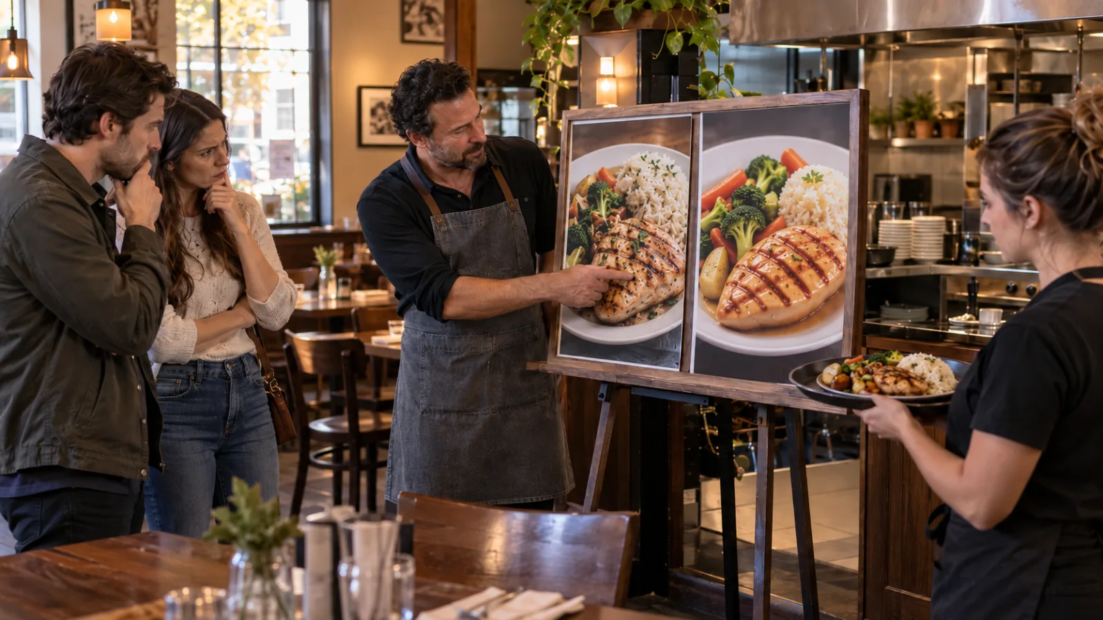 Why Do AI-Generated Food Photos Sometimes Make Restaurant Customers Less Hungry?