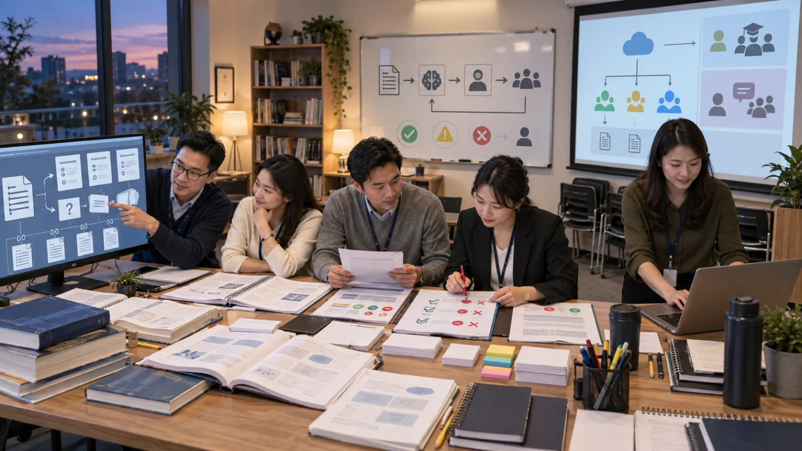 AI 商业案例｜2026/09/15：5 人证照培训工作室怎么用 Student Spaces？每周题库与复习包 AI 先做，考纲与教学判断仍由老师确认