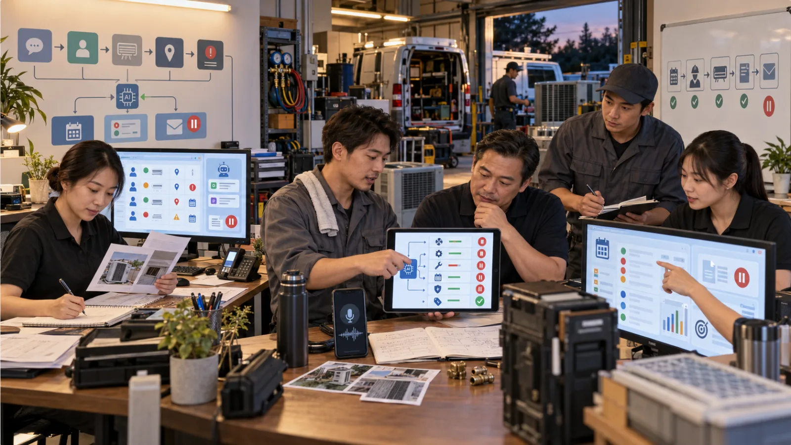 AI Business Use Case | 09/16/2026: How a 5-Person AC Maintenance Company Uses Claude for Small Business to Streamline…