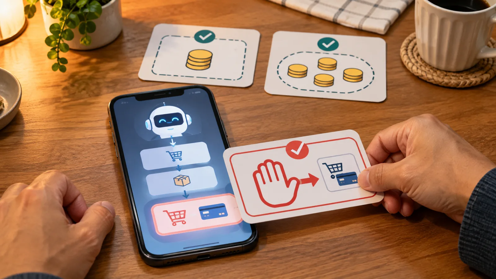 AI One-Minute Tutorial | Set Spending Limits and Confirmation Before AI Agents Make Purchases for You